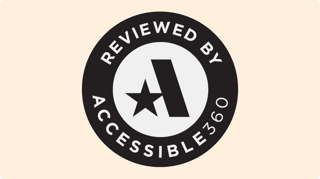 reviewed by accessible360 TEXT