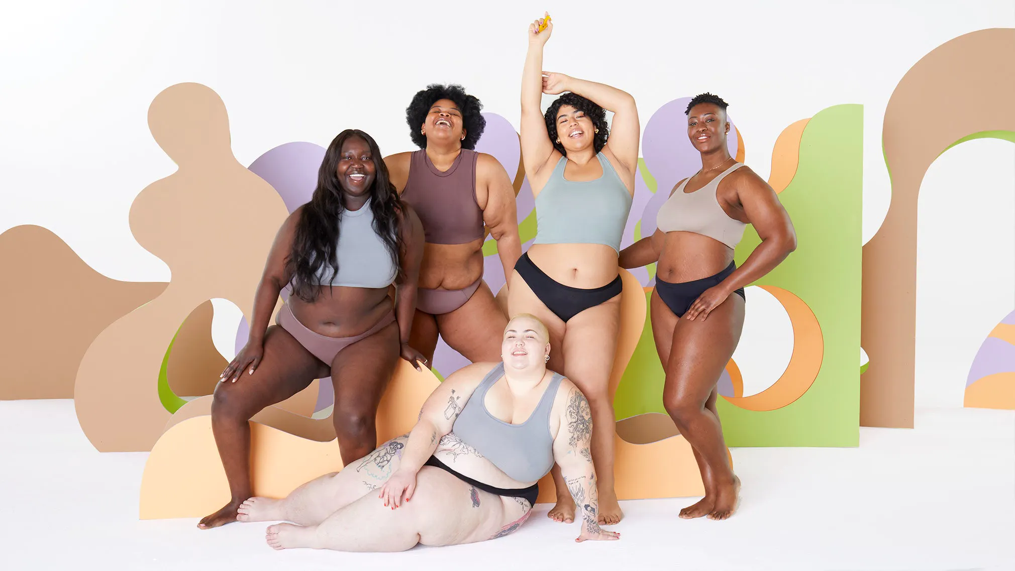 Plus size period proof undies: Fashion brand hailed for launching  'marvellous' pants that women of all sizes 'need